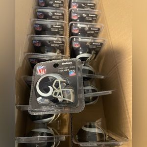Sleeve of 24 Los Angeles Rams Pocket Size Mini Helmets
